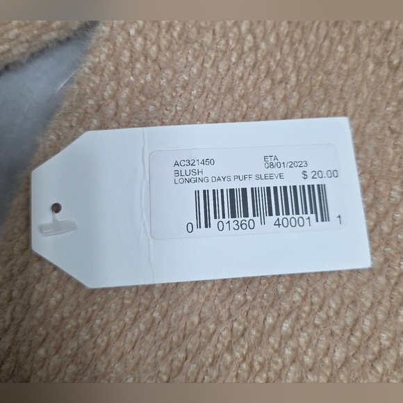 SADIE & SAGE Trendy Fitted Top Small - New With Tag - Picture 5 of 9